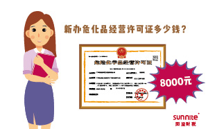 新辦?；方?jīng)營許可證多少錢?